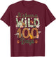It’s Been A Wild 100 Days Funny School Celebration Student T-Shirt - T-Shirt | Maroon