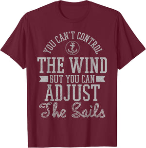 Sailing - Sailboat Boating Boat Sailor Gift T-Shirt - T-Shirt | Maroon