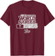2026 College World Series - Troy Trojans Baseball T-Shirt - T-Shirt | Maroon