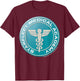 Star Trek Starfleet Medical Academy Crest T-Shirt - T-Shirt | Maroon