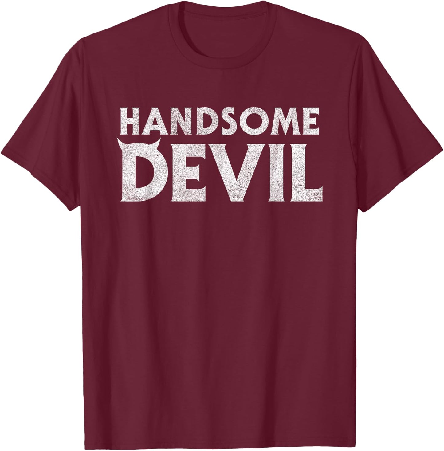 Handsome Devil T-Shirt - T-Shirt | Maroon