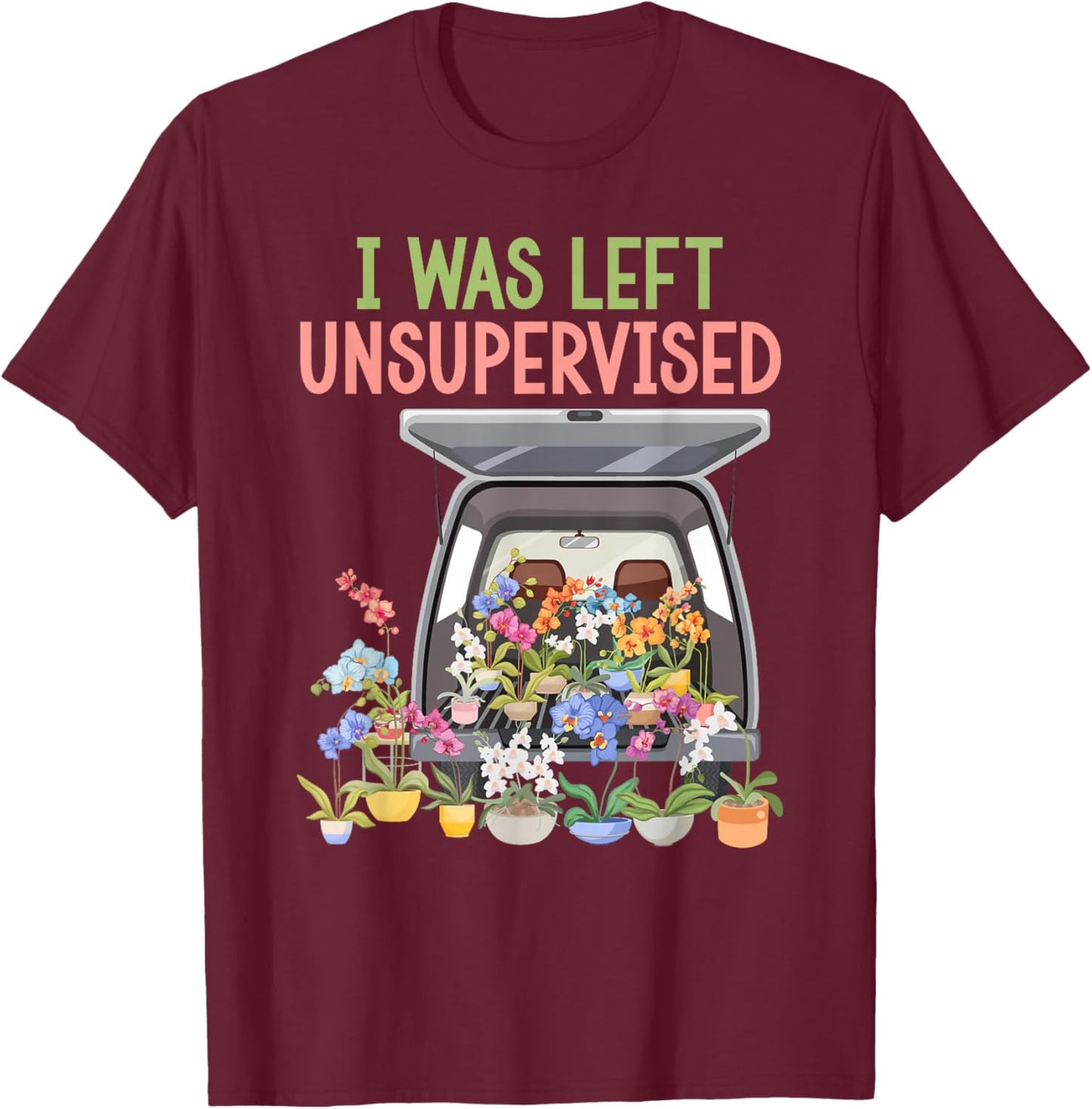 Orchids Funny Orchid Whisperer Orchid Grower Orchid Flower T-Shirt - T-Shirt | Maroon