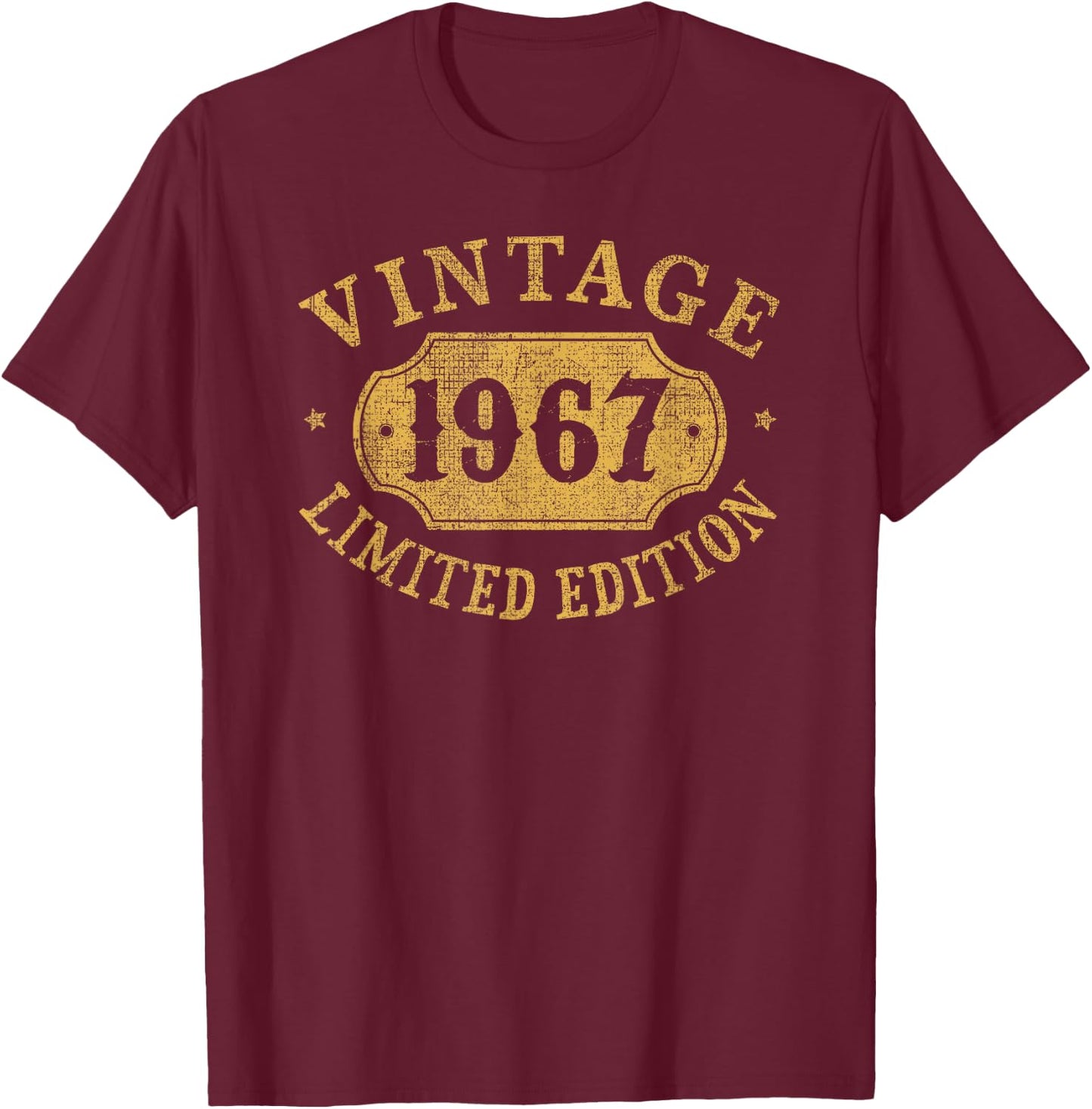 59th Birthday Women 59 Year old Men Funny 1967 59 Year Old T-Shirt - T-Shirt | Maroon