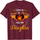 I've An Angel In Heaven I Call Her Daughter Loving memories T-Shirt - T-Shirt | Maroon