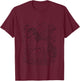 Horse for Painting, Children's Stencil, Colouring Yourself, Gift T-Shirt - T-Shirt | Maroon