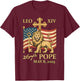 The 267th pope T-Shirt - T-Shirt | Maroon