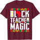 Black History T Shirts Black History Month Teacher Men Women T-Shirt - T-Shirt | Maroon