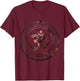 Om Ohm Aum Symbol Spiritual Yoga Gift T-Shirt - T-Shirt | Maroon