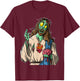 Zombie Jesus Halloween T-Shirt - T-Shirt | Maroon