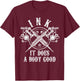 Tattoo Guns - Vintage Ink Inked Funny Tattoo Artist Gift T-Shirt - T-Shirt | Maroon