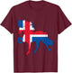 Tolt Heartbeat dressage pony Rider Women Men Icelandic Horse T-Shirt - T-Shirt | Maroon
