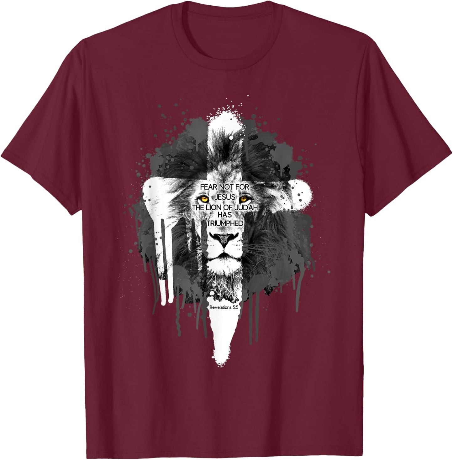 Awesome Christian T Shirts - Scripture T Shirts Gifts T-Shirt - T-Shirt | Maroon