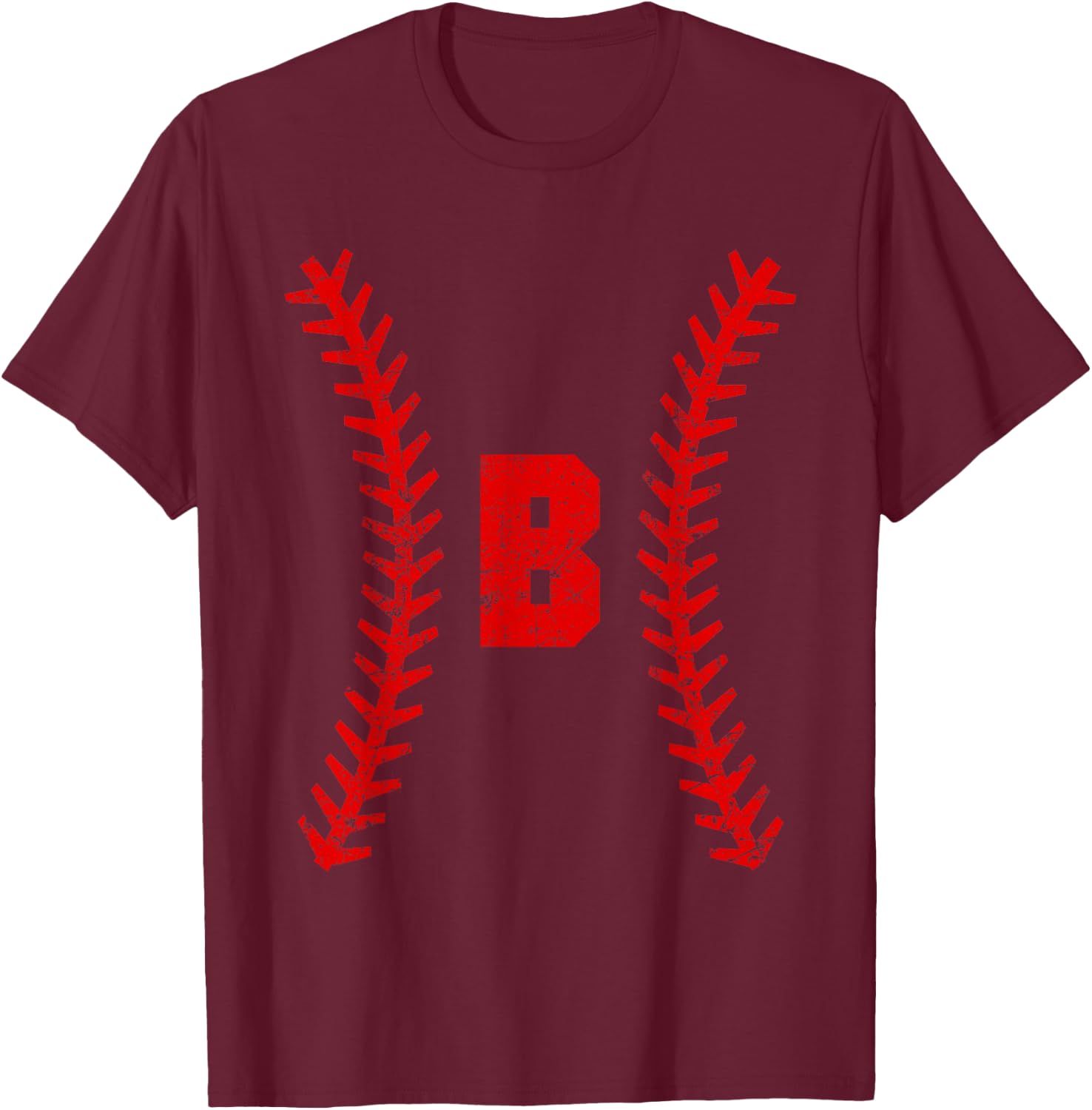 Boston Baseball Boston Massachusetts T-Shirt - T-Shirt | Maroon
