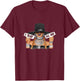 Women's I Slay All Day Fashion t Shirt T-Shirt - T-Shirt | Maroon