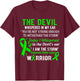 I am The Storm Traumatic Brain Injury Warrior T-Shirt - T-Shirt | Maroon