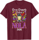Funny New Orleans Besties Trip 2026 Best Friend Vacation T-Shirt - T-Shirt | Maroon