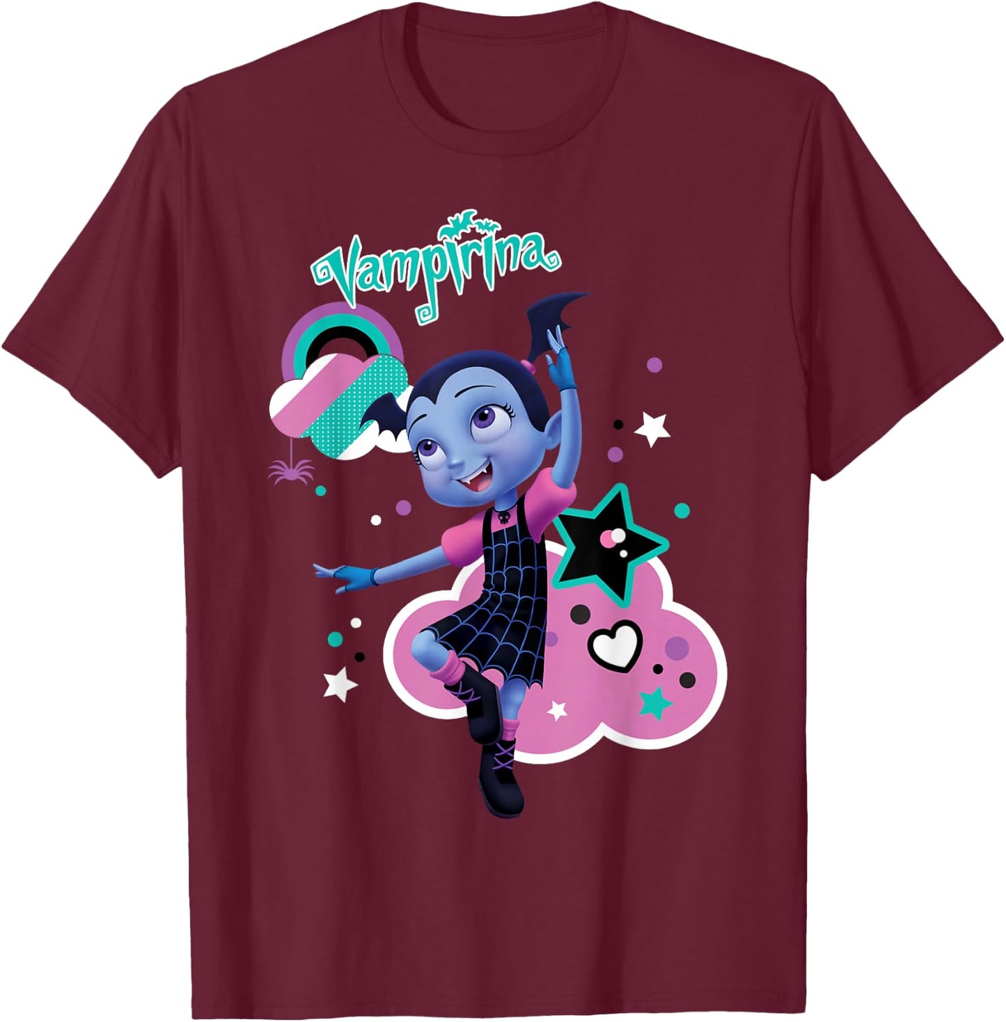 Disney - Vampirina Dance T-Shirt - T-Shirt | Maroon