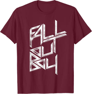 Fall Out Boy - Sharp T-Shirt - T-Shirt | Maroon
