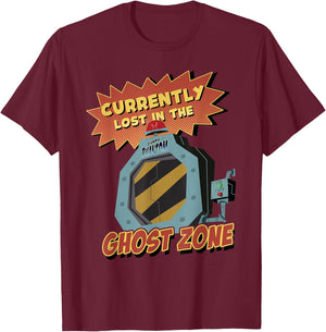 Danny Phantom Lost In The Ghost Zone Portrait T-Shirt - T-Shirt | Maroon