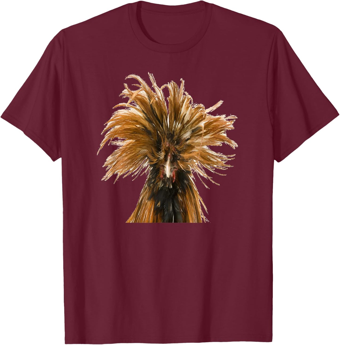 Polish Chicken Shirt - Polish Chicken T-Shirt - T-Shirt | Maroon
