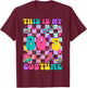 This is My 80s Costume 1980s Party 80's Outfit Men Women T-Shirt - T-Shirt | Maroon