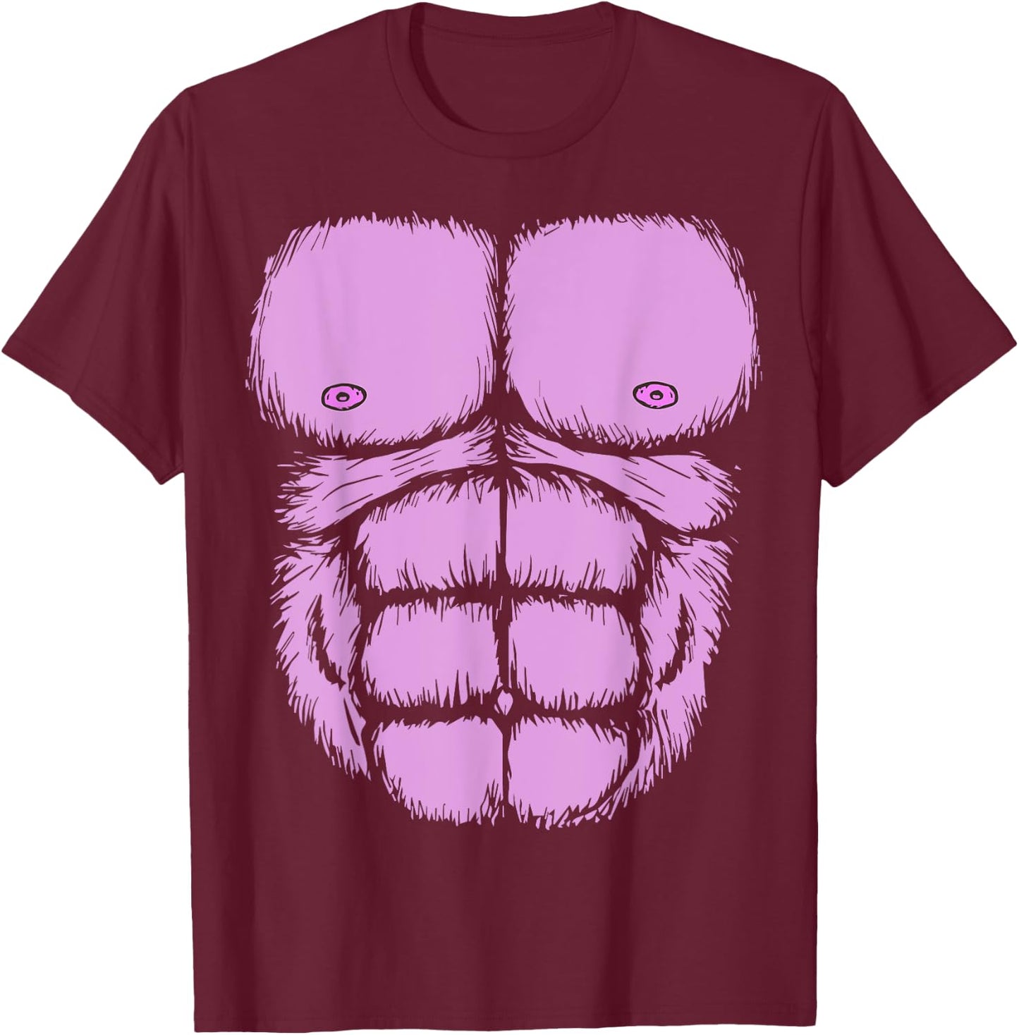 Purple Ape Shirt T-Shirt - T-Shirt | Maroon