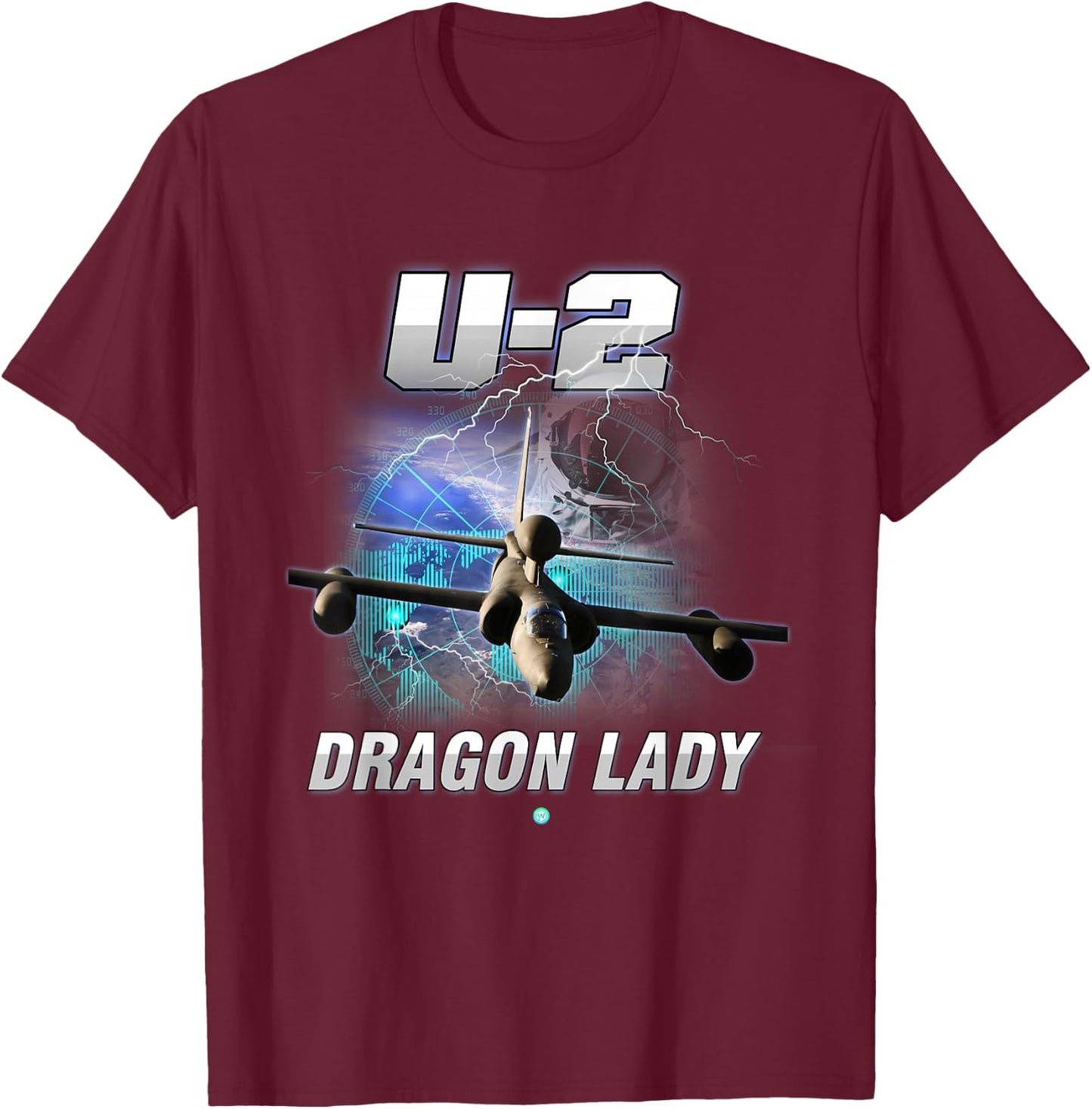 U-2 Dragon Lady Gift Veteran T-Shirt - T-Shirt | Maroon