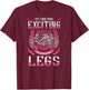 Put Something Exciting Between Your Legs Biker Chick T-Shirt - T-Shirt | Maroon