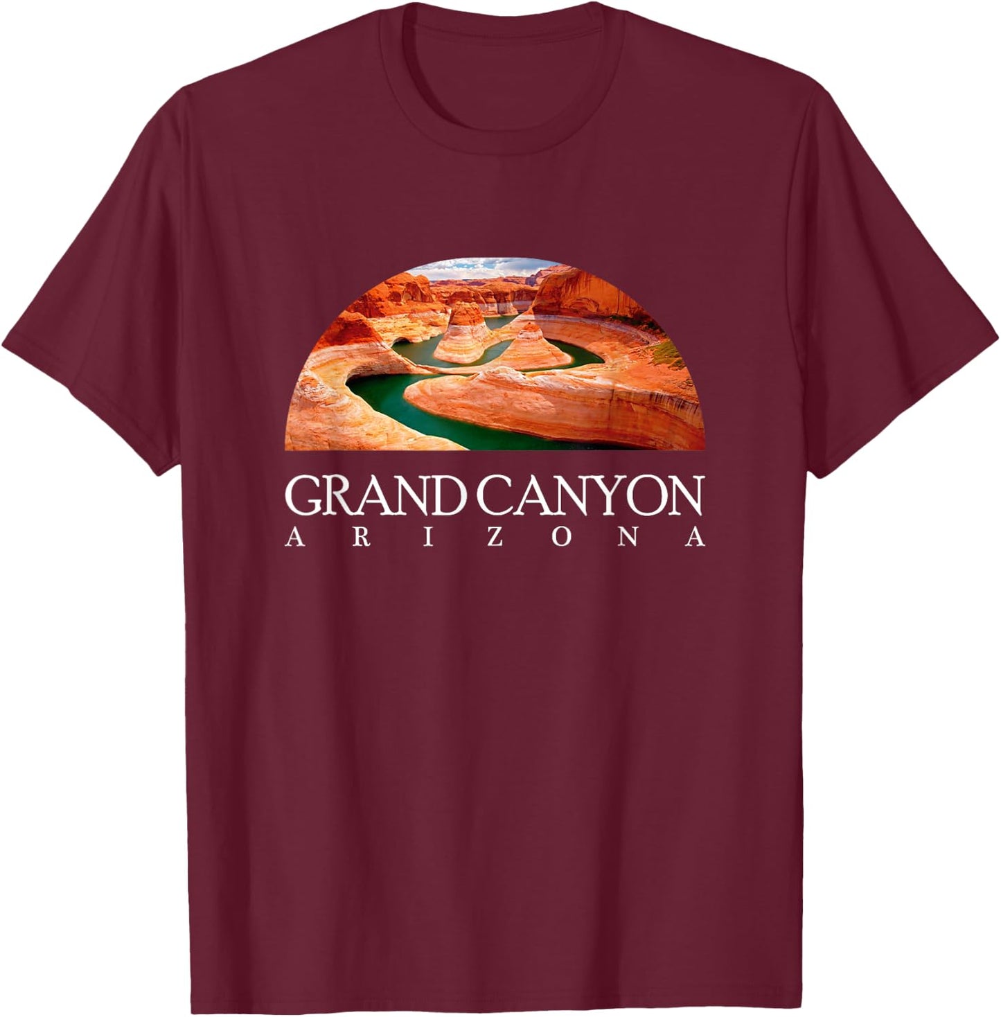 Grand Canyon - Arizona - Souvenir T-Shirt - T-Shirt | Maroon