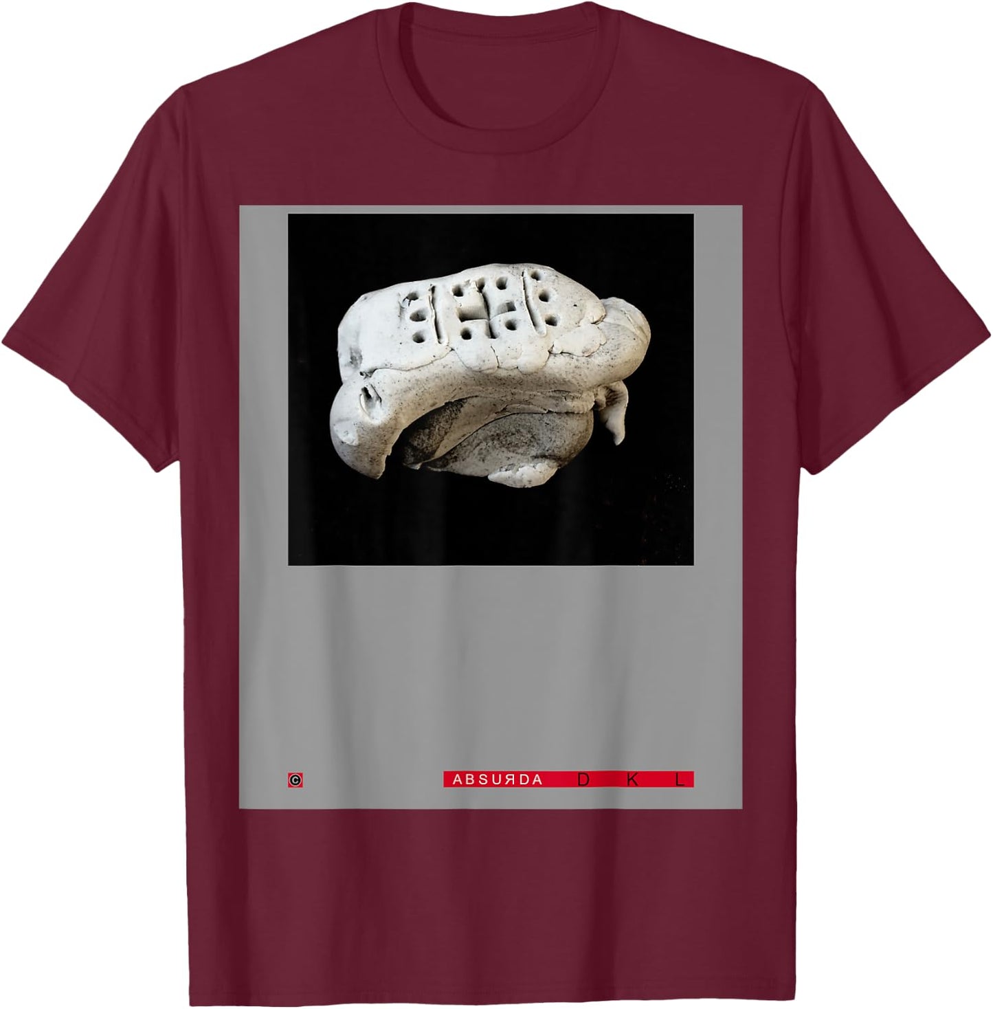 Studio: David Lynch Ancient Turtle T-Shirt - T-Shirt | Maroon