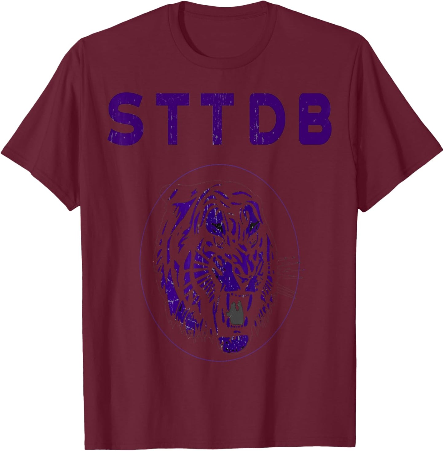 STTDB Let the Band Play Neck Classic T-Shirt - T-Shirt | Maroon