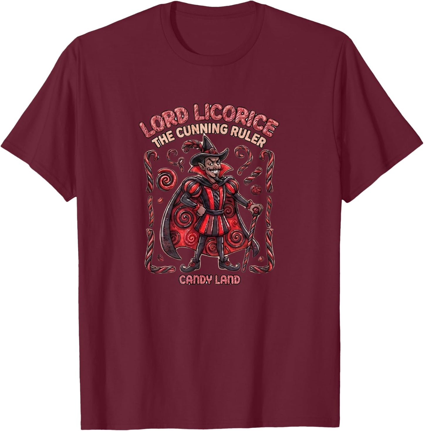 Lord L T-Shirt - T-Shirt | Maroon