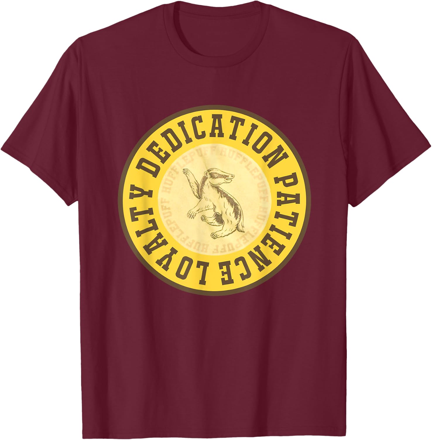 Dedication Patience Loyalty T shirt T-Shirt - T-Shirt | Maroon