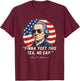 Finna Yeet This Tea No Cap Funny American T-Shirt - T-Shirt | Maroon