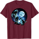 Three Goat Moon T-Shirt - T-Shirt | Maroon