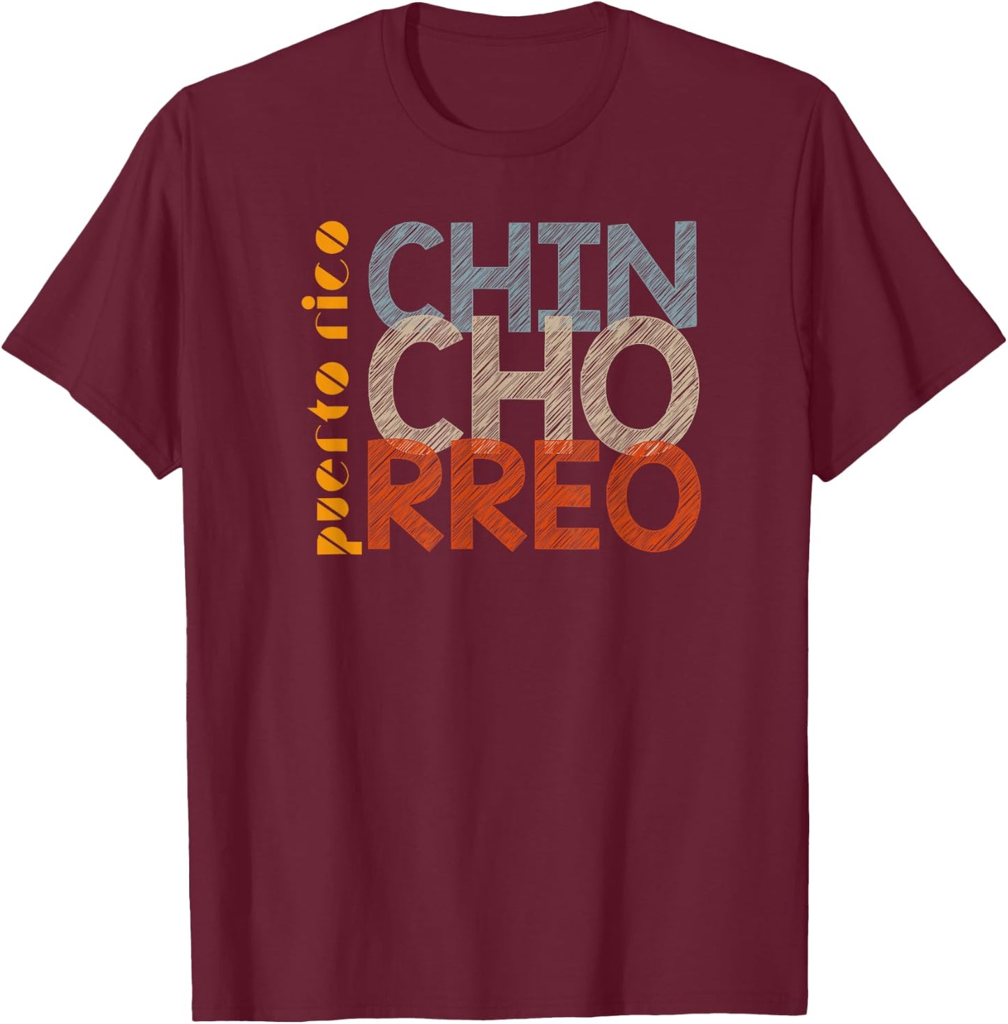 Road Trip Lover Chinchorreo Puerto Rico T-Shirt - T-Shirt | Maroon