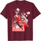 Japanese Koi Carp Nishikigoi Fish Cherry Blossom T-Shirt - T-Shirt | Maroon
