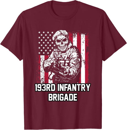193rd Infantry Brigade T-Shirt - T-Shirt | Maroon