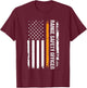 American Firearms Instructor Gun Range Safety Officer T-Shirt - T-Shirt | Maroon