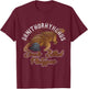 Australia Duck Outback Sea Lake Platypus T-Shirt - T-Shirt | Maroon