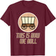 Funny Patriot Pioneer Day Utah How I Roll Wagon Women Men T-Shirt - T-Shirt | Maroon