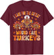 I Care For The Cutest Turkeys Fall Wound Care Thanksgiving T-Shirt - T-Shirt | Maroon