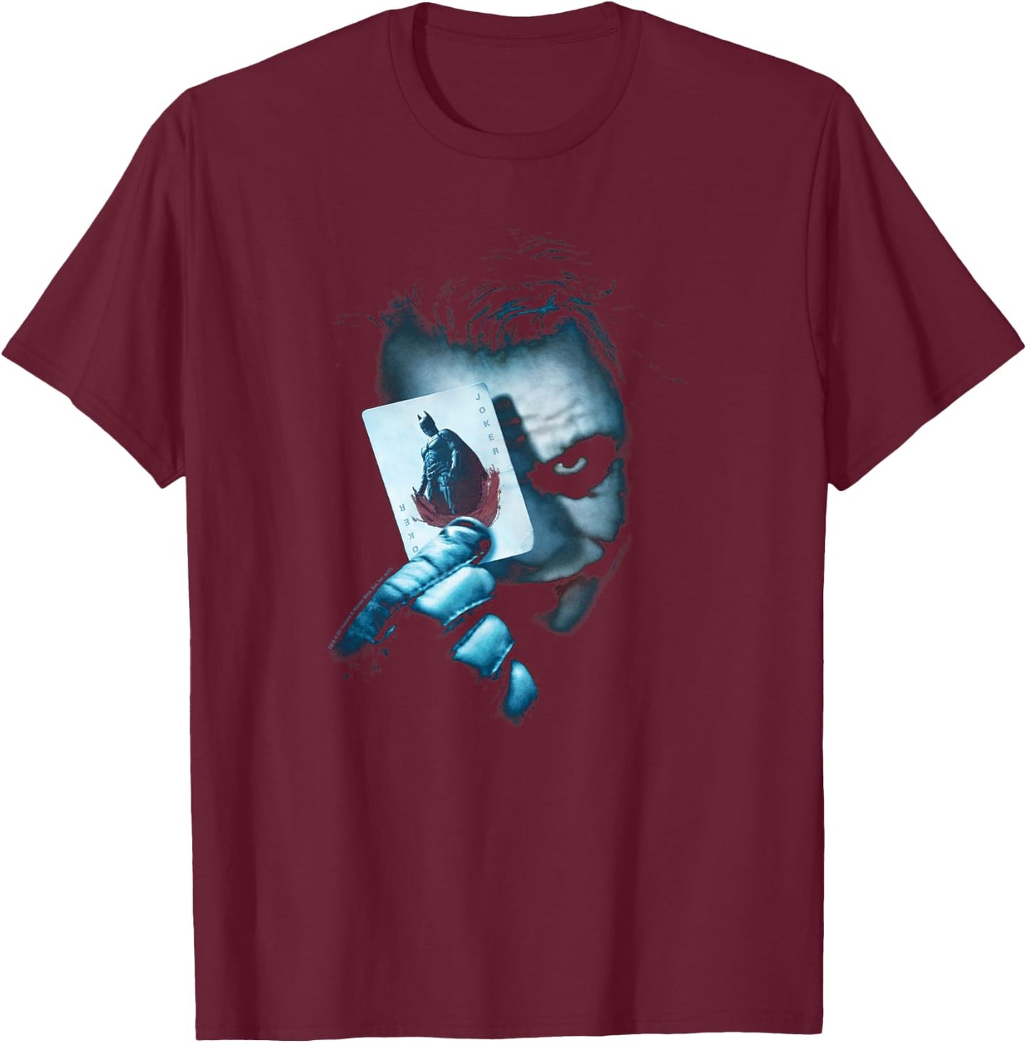 Batman Dark Knight Joker T-Shirt - T-Shirt | Maroon