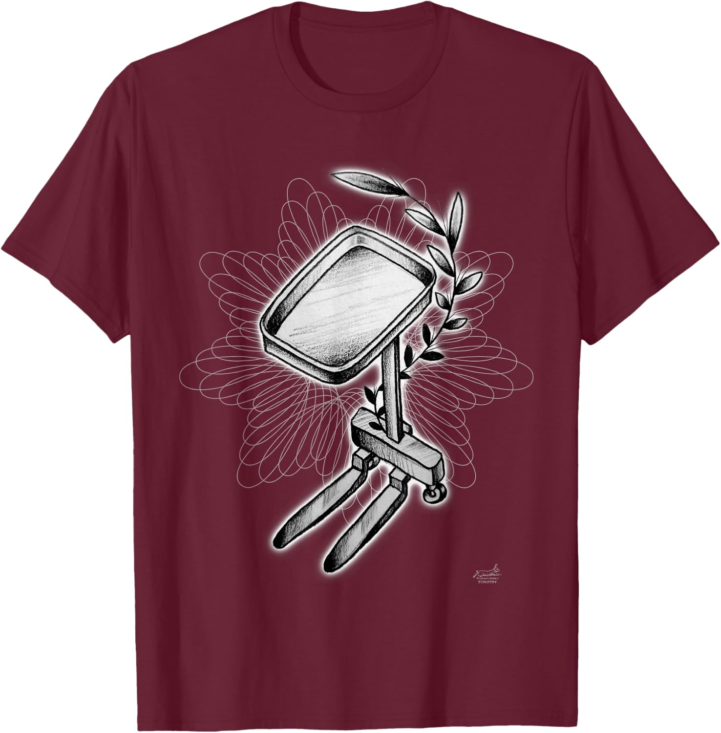 Scrub Tech Mayo Stand T-Shirt - T-Shirt | Maroon