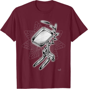 Scrub Tech Mayo Stand T-Shirt - T-Shirt | Maroon