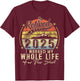Retired 2025 Retirement Men Women Humor T-Shirt - T-Shirt | Maroon