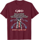 Christian Gospel and Bible Phrase for our Lord Jesus T-Shirt - T-Shirt | Maroon