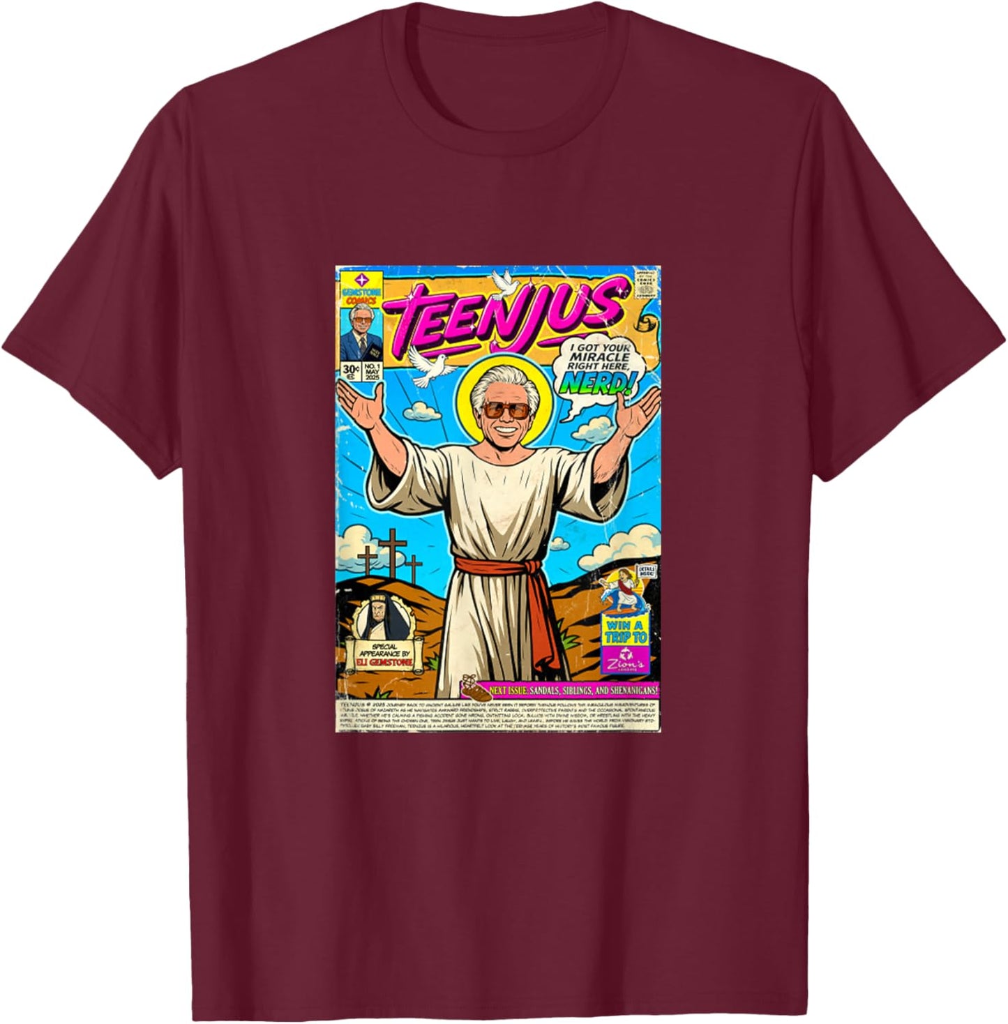 T-Shirt T-Shirt - T-Shirt | Maroon