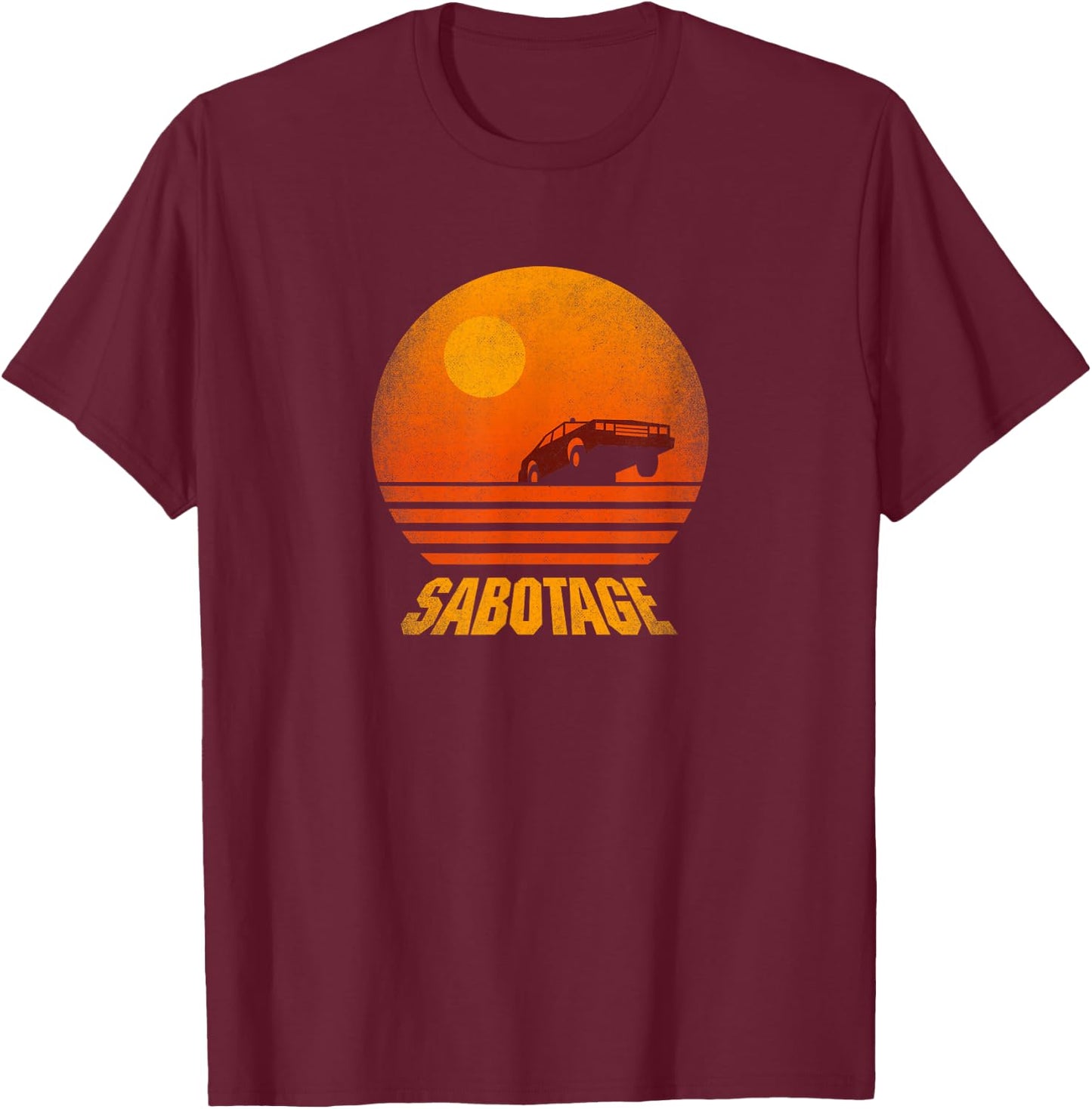 Sabotage T-Shirt - T-Shirt | Maroon