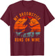 My Broomstick Runs on Wine Gift Halloween Witch Costume T-Shirt - T-Shirt | Maroon
